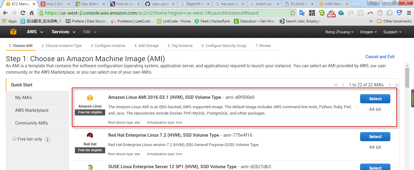 install node js windows putty ec2