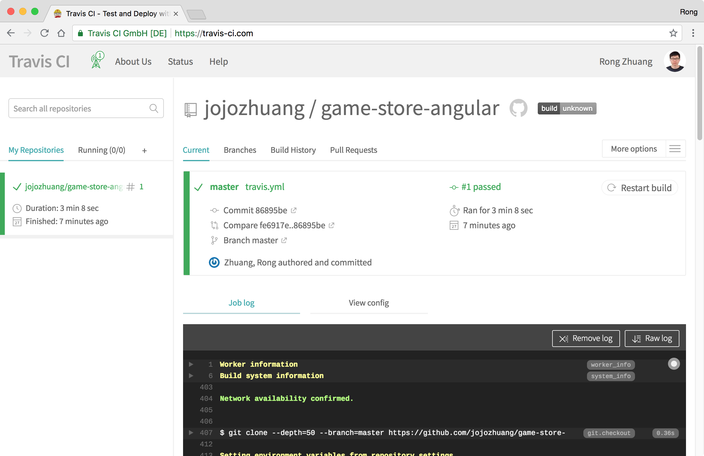 Continuously Deploy Angular App To GitHub Pages Using Travis CI Https 