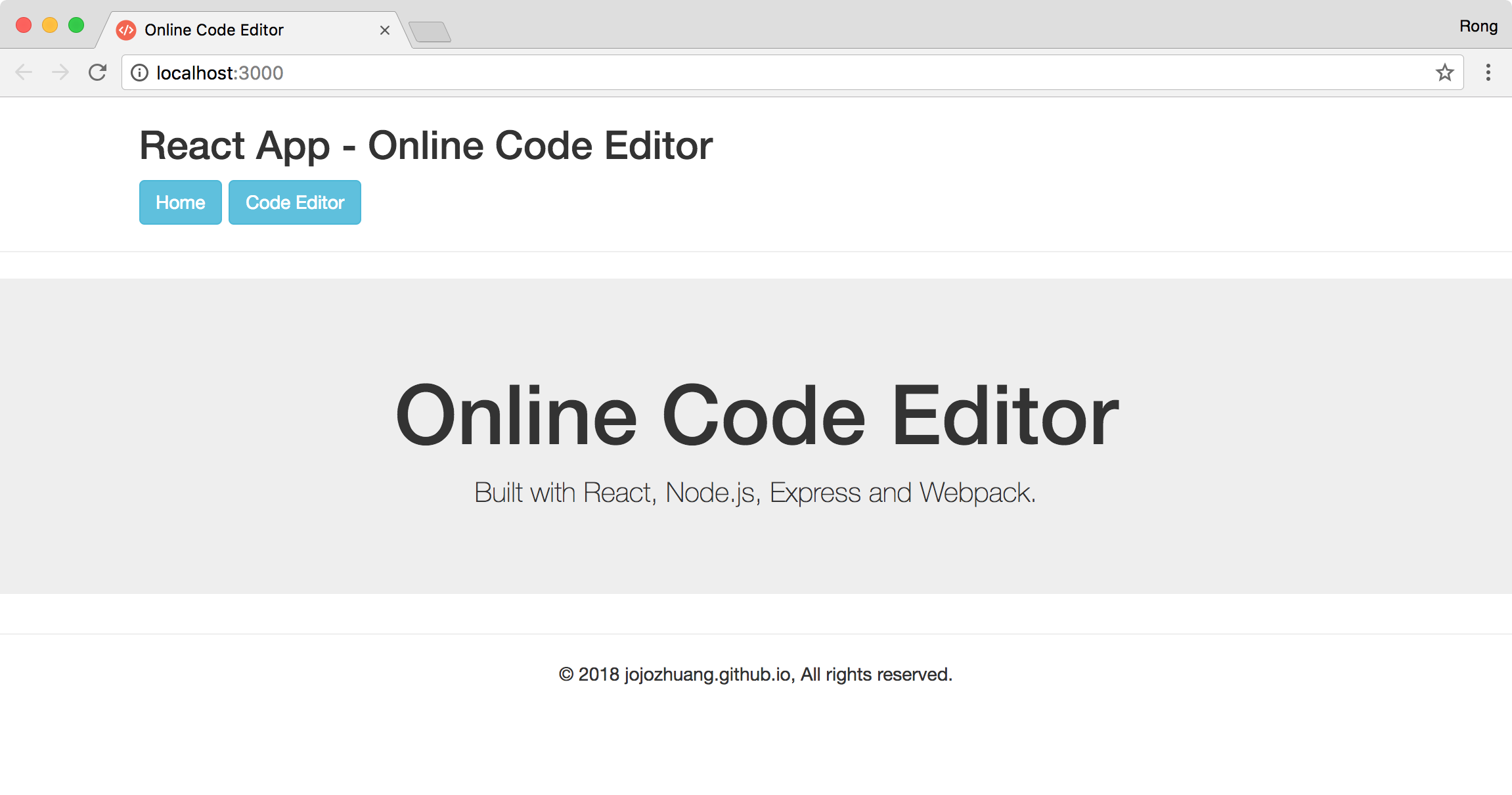 Building Online Code Editor With React And Express Jojozhuang Github Io