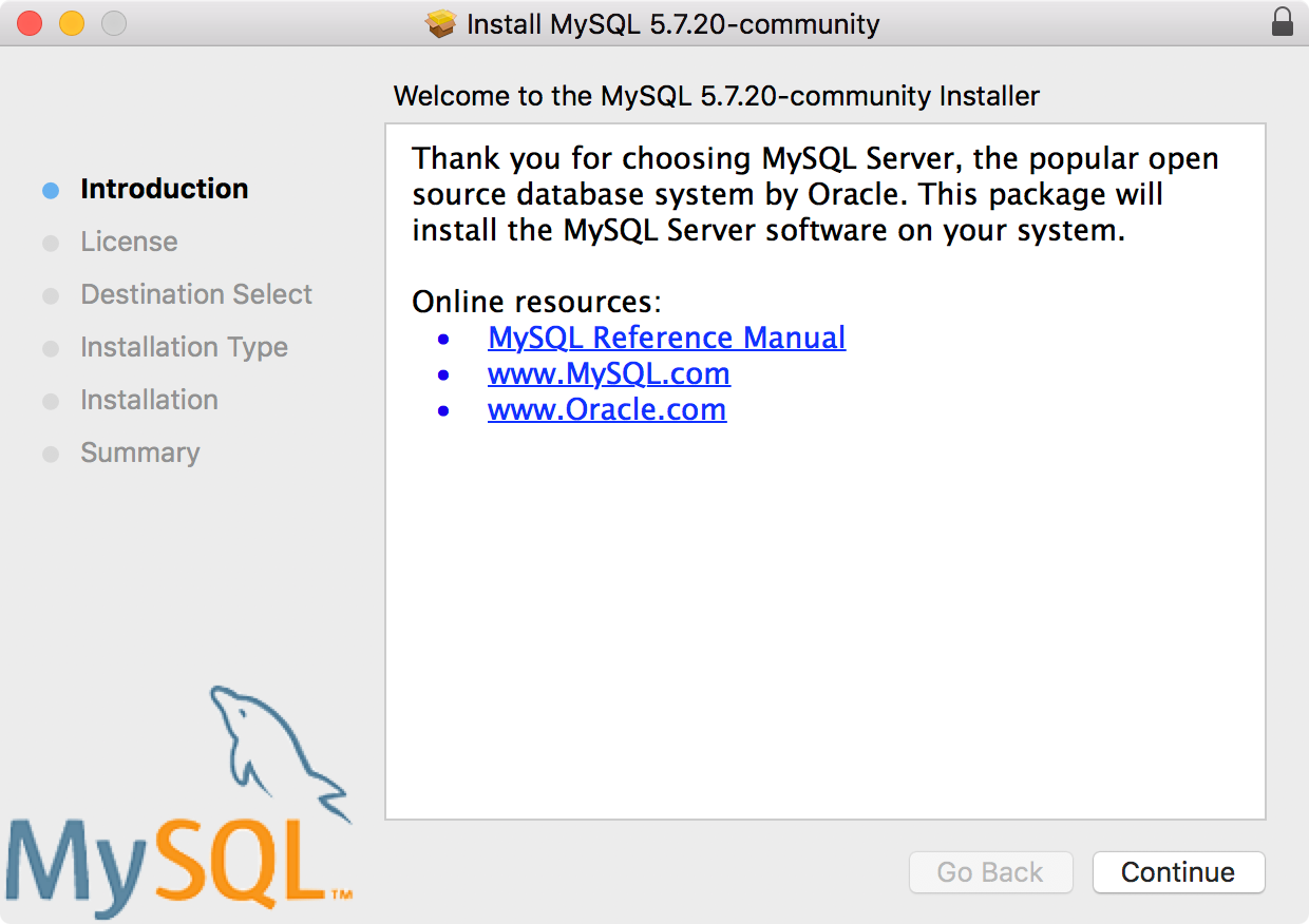 mac install mysql workbench