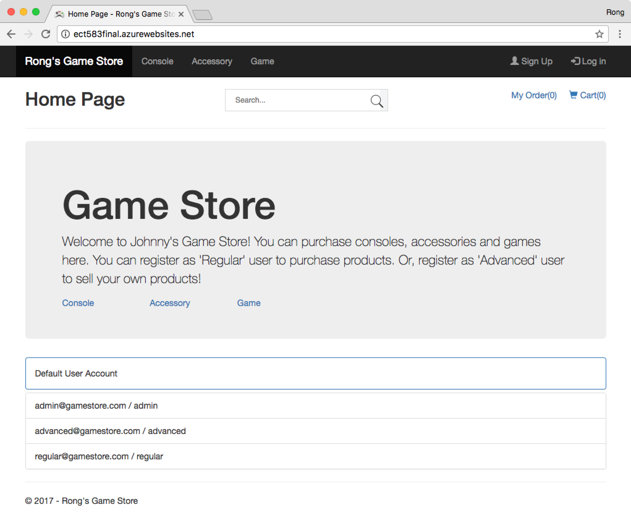 Game Store Website Template for Online Gameshops